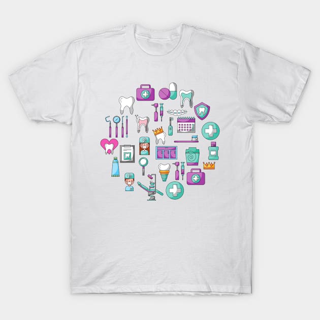 dentist T-Shirt by Mdath